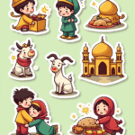 Eid Blessings - Sticker Sheet v8